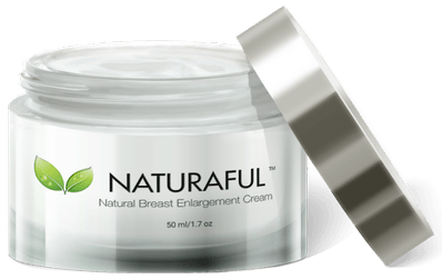 Naturaful breast enhancement cream jar without lid