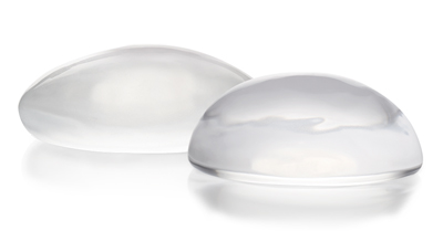 Saline silicone breast implants